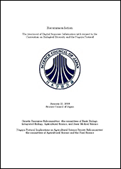 The treatment of Digital Sequence Information with respect to the Convention on Biological Diversity and the Nagoya Protocol